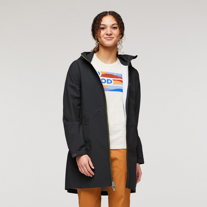 Cielo Rain Trench - Women's - Black - US 6201