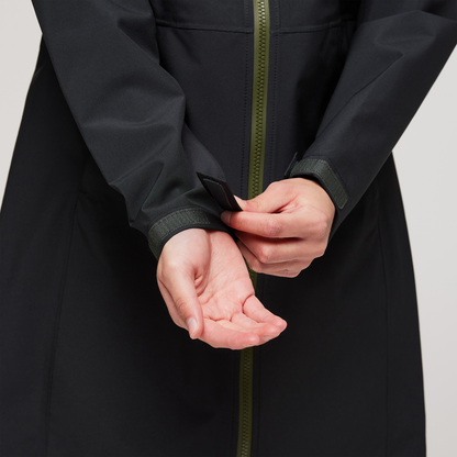 Cielo Rain Trench - Women's - Black - US 6201