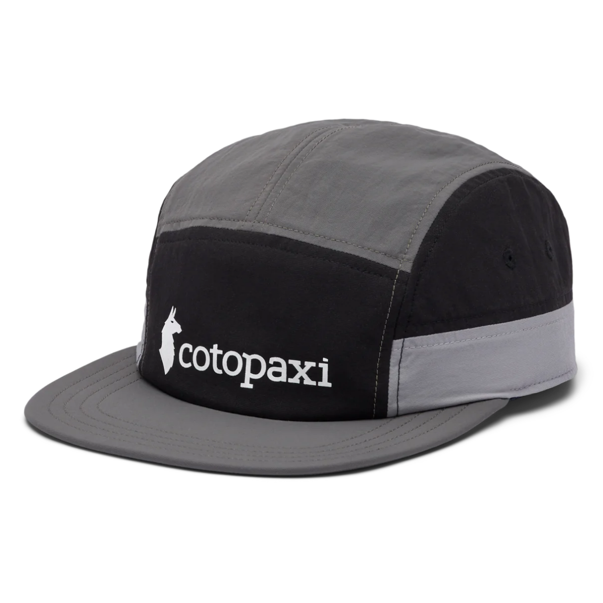 Cotopaxi Tech 5-Panel Hat - Black/Cinder - US 5455