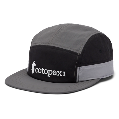 Cotopaxi Tech 5-Panel Hat - Black/Cinder - US 5455