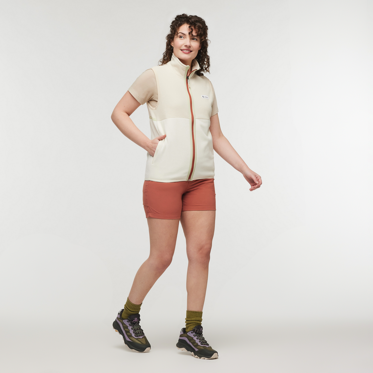 Amado Fleece Vest - Women's - Bone/Cream - US 1775