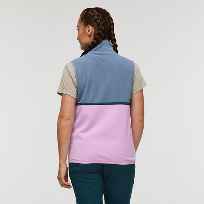 Amado Fleece Vest - Women's - Tempest/Orchid Bloom - US 4281