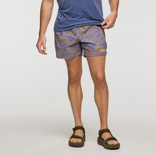 Brinco 5" Short - Print - Men's - Scenic Route Blue Smoke - US 9243