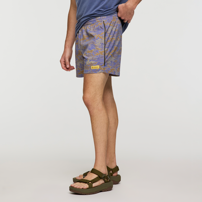 Brinco 5" Short - Print - Men's - Scenic Route Blue Smoke - US 9243