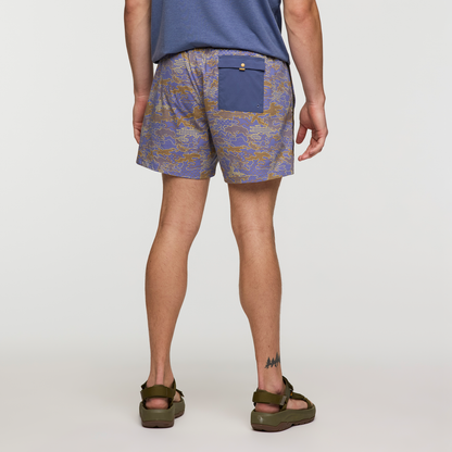 Brinco 5" Short - Print - Men's - Scenic Route Blue Smoke - US 9243
