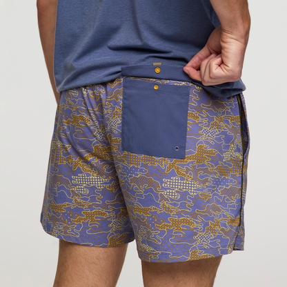 Brinco 5" Short - Print - Men's - Scenic Route Blue Smoke - US 9243