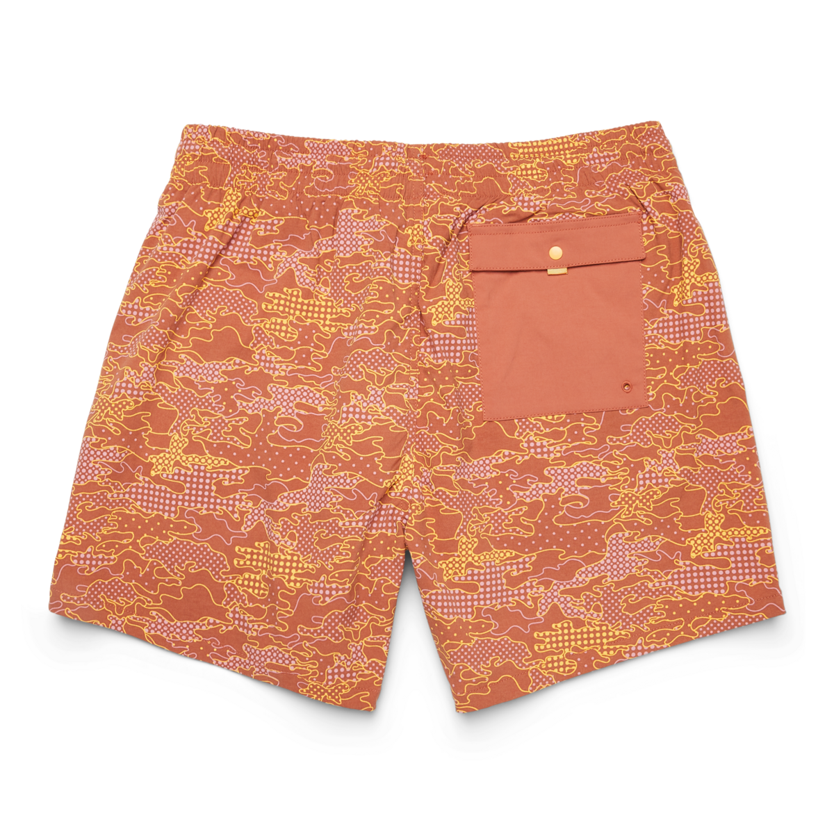 Brinco 5" Short - Print - Men's - Scenic Route Faded Brick - US 6590