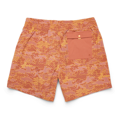 Brinco 5" Short - Print - Men's - Scenic Route Faded Brick - US 6590
