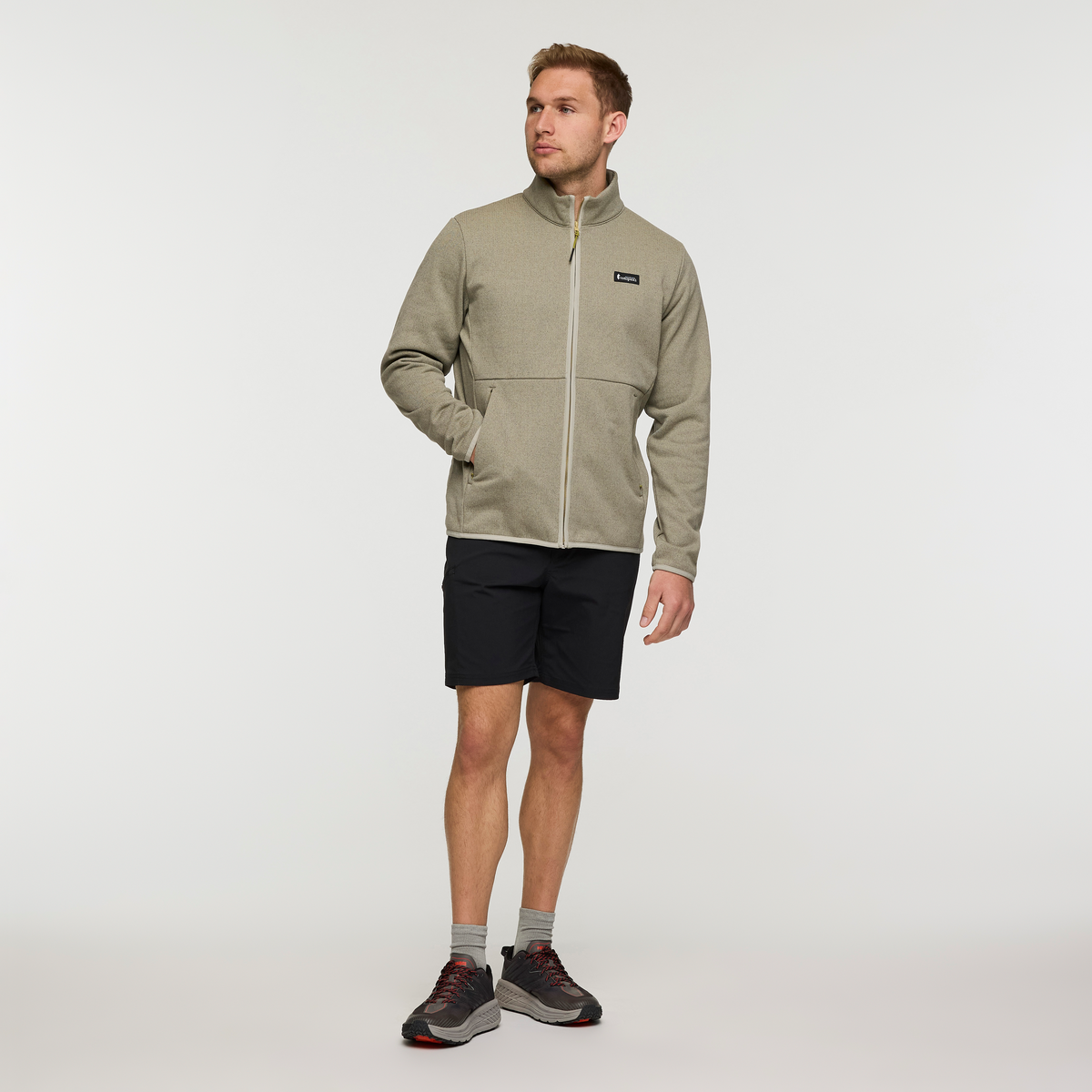 Envo Fleece Full-Zip Jacket - Men's - Heather Pebble - US 2419