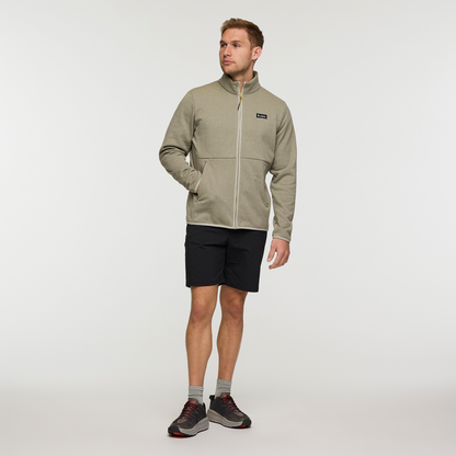 Envo Fleece Full-Zip Jacket - Men's - Heather Pebble - US 2419