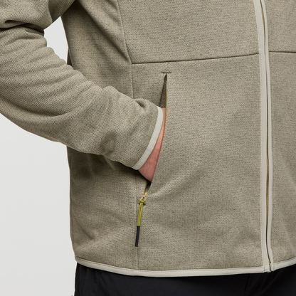 Envo Fleece Full-Zip Jacket - Men's - Heather Pebble - US 2419