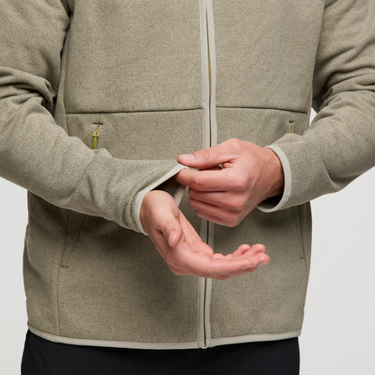 Envo Fleece Full-Zip Jacket - Men's - Heather Pebble - US 2419