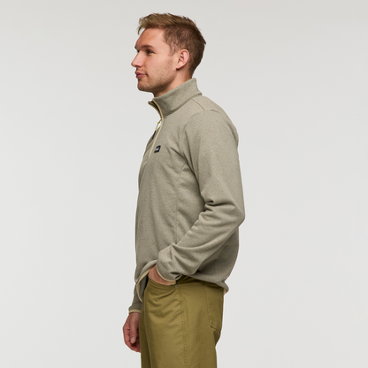 Envo Fleece Quarter-Zip Pullover - Men's - Heather Pebble - US 8423