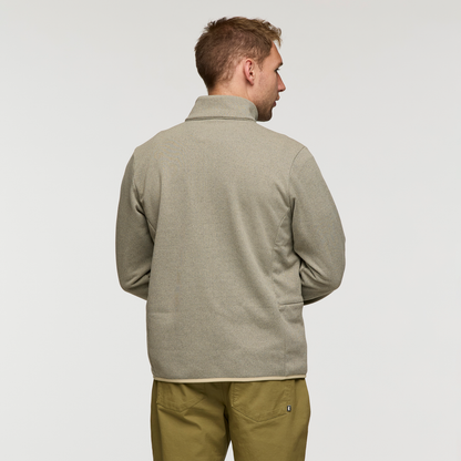 Envo Fleece Quarter-Zip Pullover - Men's - Heather Pebble - US 8423