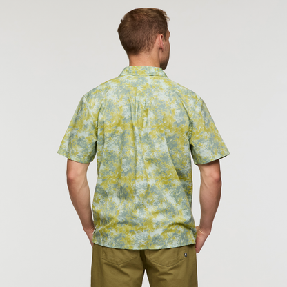 Estival Button Up Shirt - Print - Men's - Galactic Lemongrass - US 5377