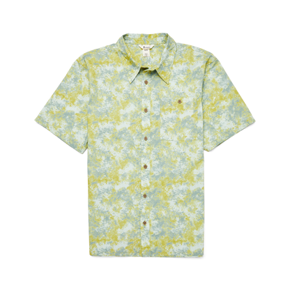 Estival Button Up Shirt - Print - Men's - Galactic Lemongrass - US 5377
