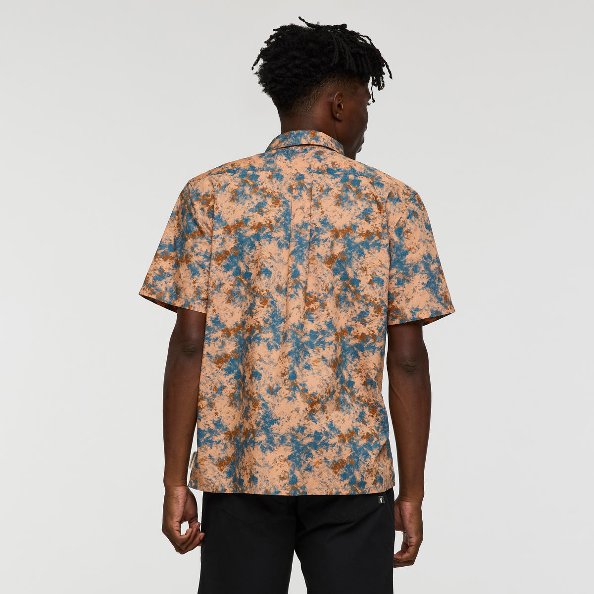 Estival Button Up Shirt - Print - Men's - Galactic Lemongrass - US 5377