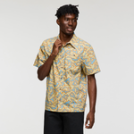 Estival Button Up Shirt - Print - Men's - Island Llama Grain - US 2713