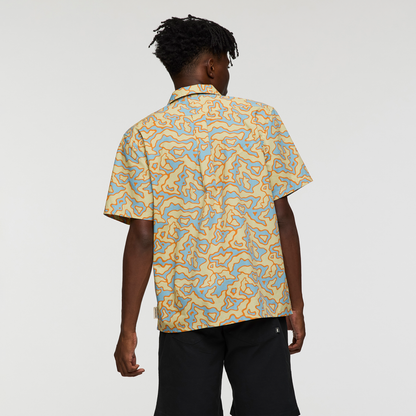 Estival Button Up Shirt - Print - Men's - Island Llama Grain - US 2713