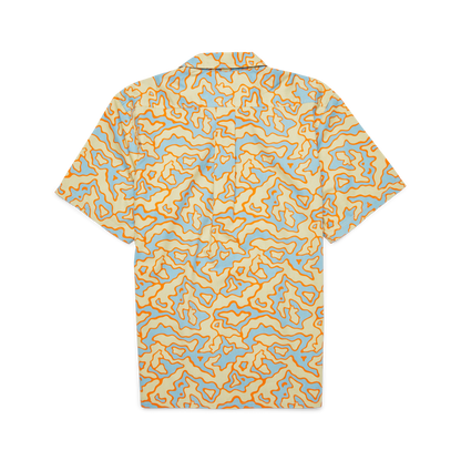Estival Button Up Shirt - Print - Men's - Island Llama Grain - US 2713