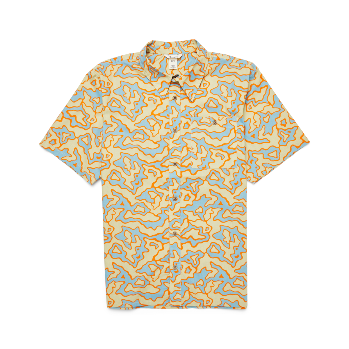 Estival Button Up Shirt - Print - Men's - Island Llama Grain - US 2713