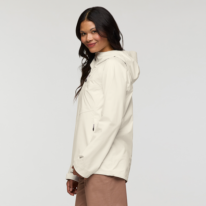 Impermeo 3L Hooded Shell Jacket - Women's - Cotopaxi Bone - US 1835