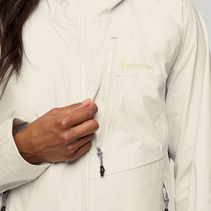 Impermeo 3L Hooded Shell Jacket - Women's - Cotopaxi Bone - US 1835