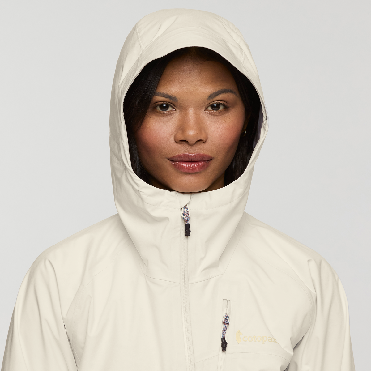 Impermeo 3L Hooded Shell Jacket - Women's - Cotopaxi Bone - US 1835