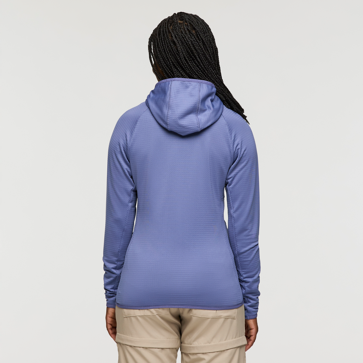 Otero Fleece Full-Zip Hooded Jacket - Women's - Blue Smoke - US 2991