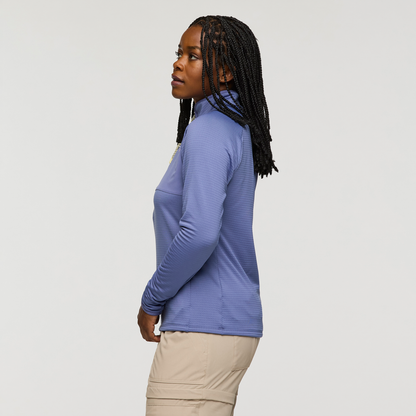 Otero Fleece Half-Zip Pullover - Women's - Blue Smoke - US 9665
