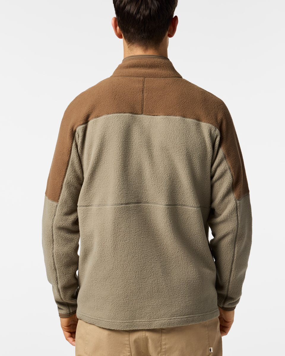 Abrazo Fleece Full-Zip Jacket - Men's - Dune/Stone - US 7413