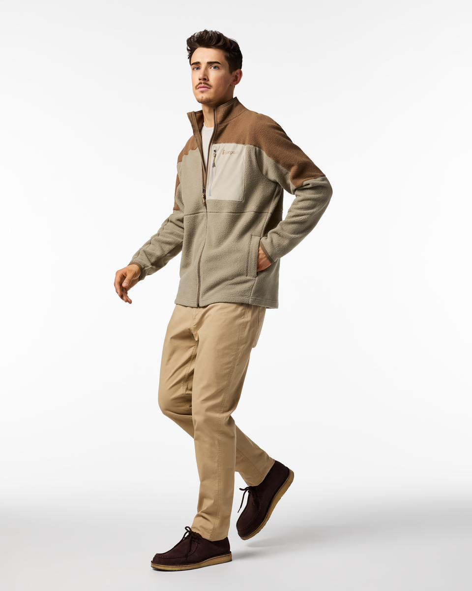Abrazo Fleece Full-Zip Jacket - Men's - Dune/Stone - US 7413