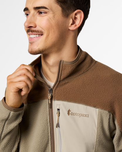 Abrazo Fleece Full-Zip Jacket - Men's - Dune/Stone - US 7413