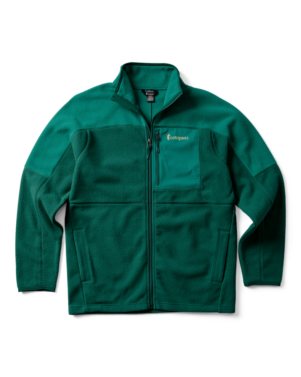 Abrazo Fleece Full-Zip Jacket - Men's - Malachite/Kale - US 8462