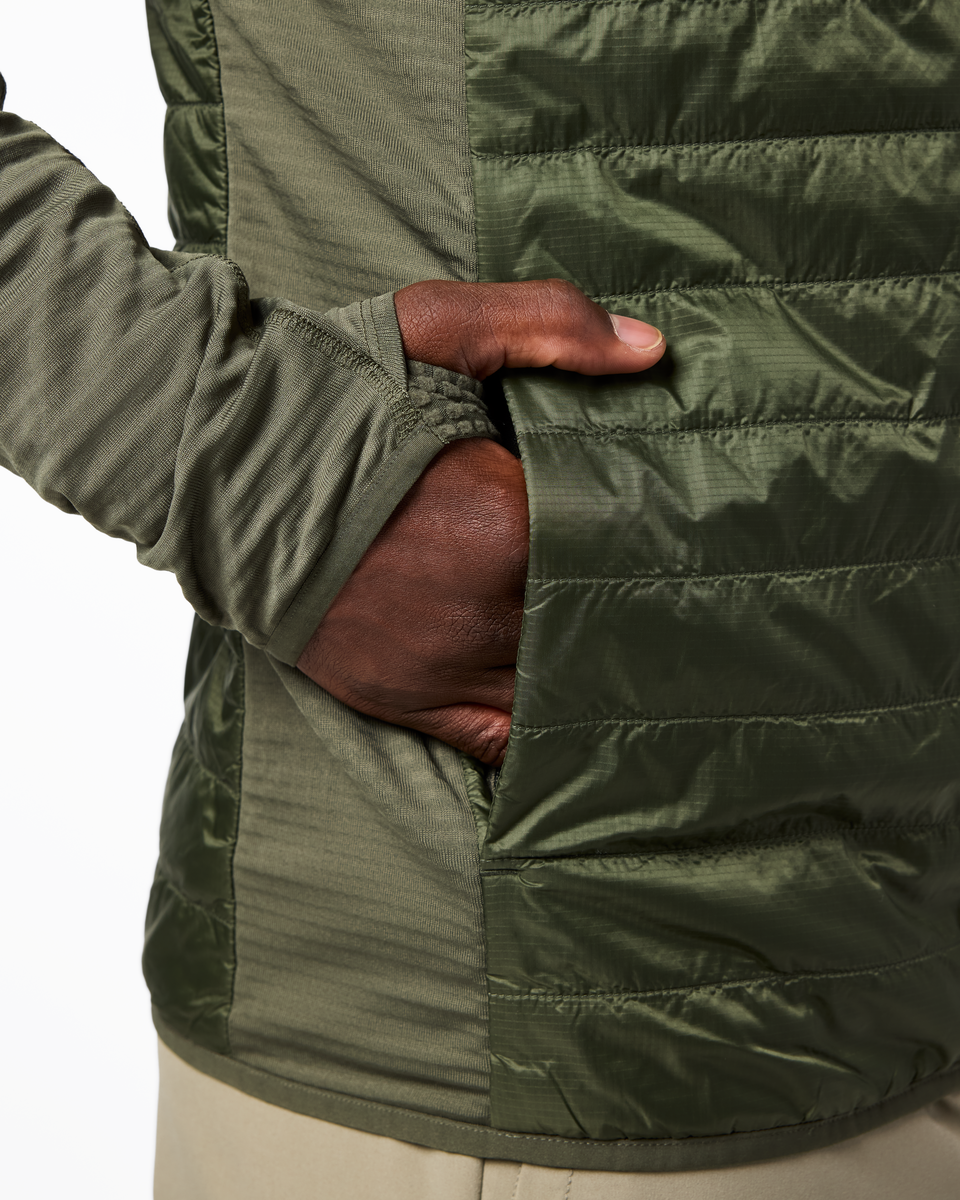 Capa Hybrid Insulated Jacket - Men's - Fatigue - US 8107