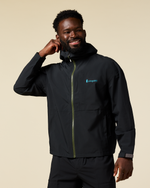 Cielo Rain Jacket - Men's - All Black - US 5452