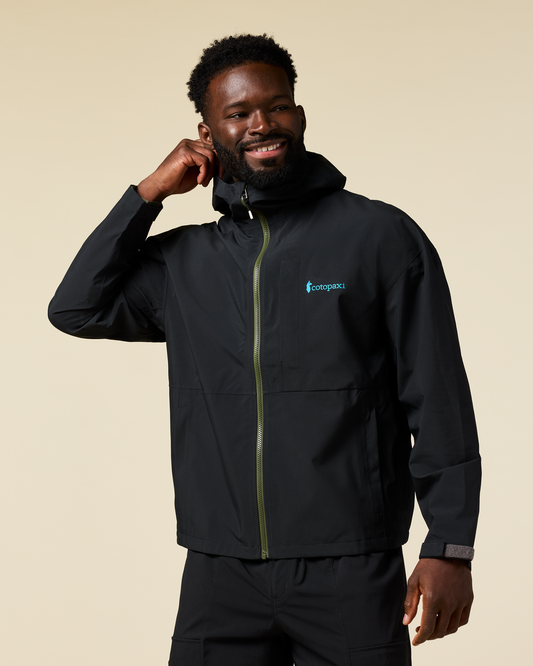 Cielo Rain Jacket - Men's - All Black - US 5452