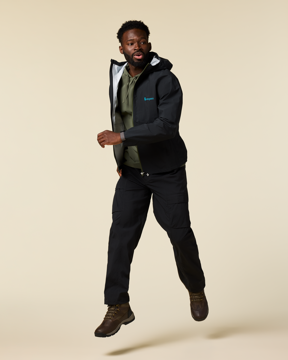 Cielo Rain Jacket - Men's - All Black - US 5452