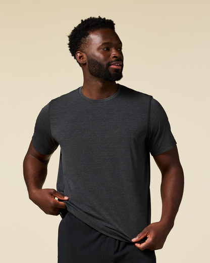 Empaca Crew T-Shirt - Men's - Heather Black - US 3743