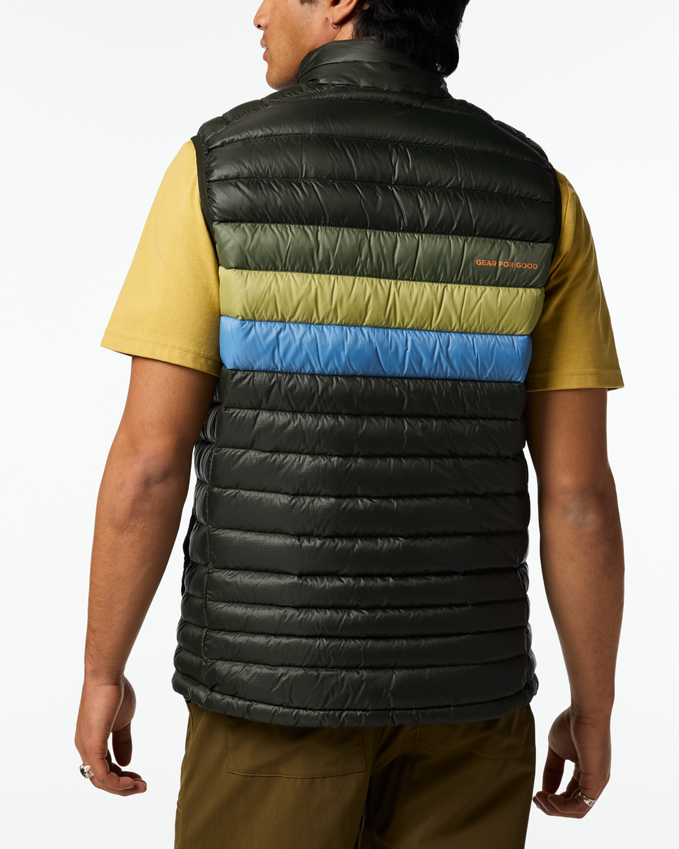 Fuego Down Vest - Men's - Woods Stripes - US 9486