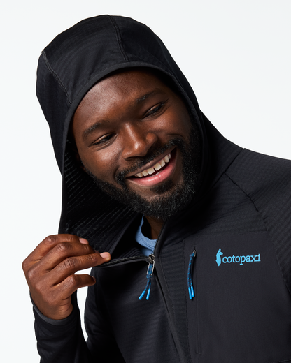 Otero Fleece Full-Zip Hooded Jacket - Men's - Cotopaxi Black - US 6626