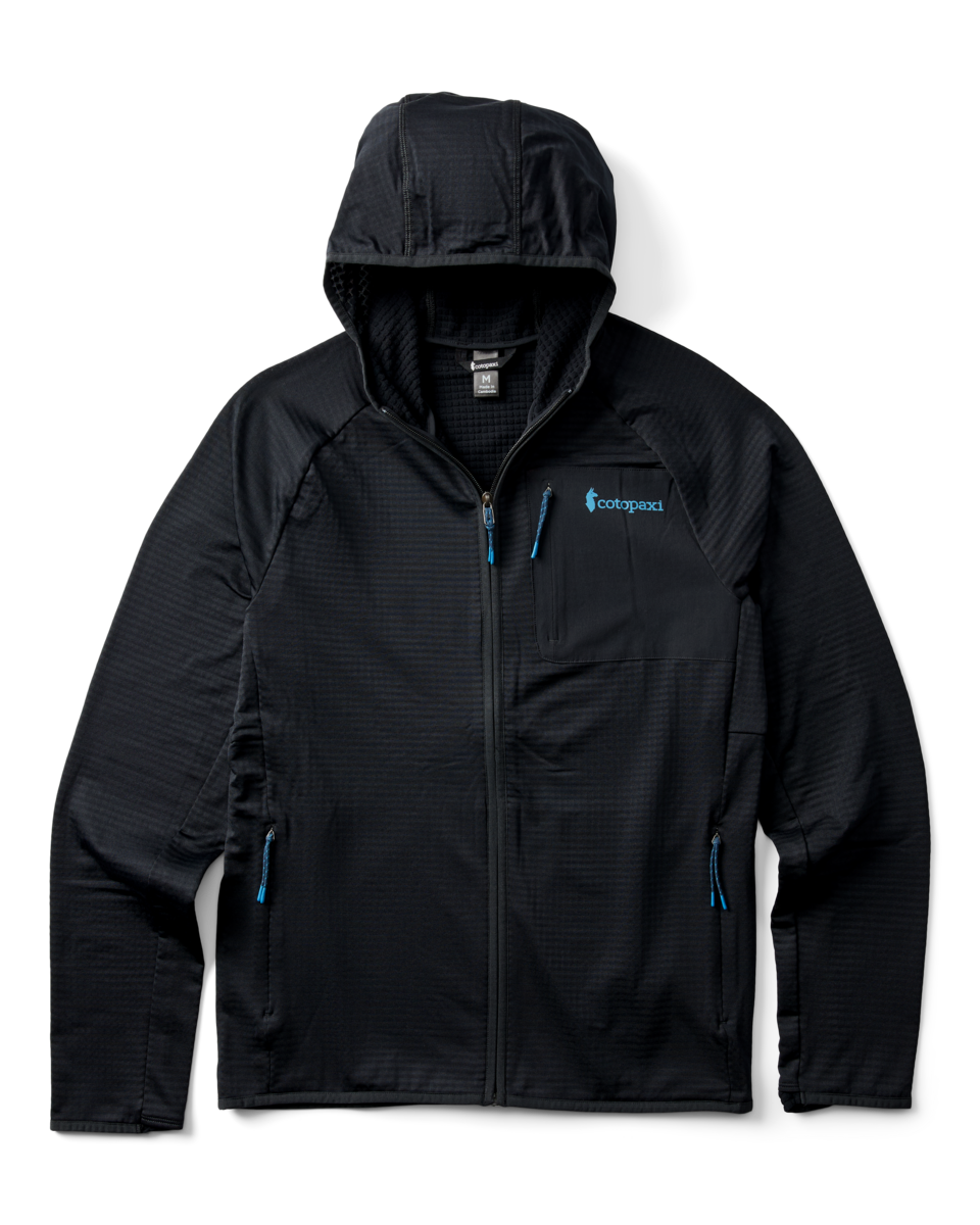 Otero Fleece Full-Zip Hooded Jacket - Men's - Cotopaxi Black - US 6626