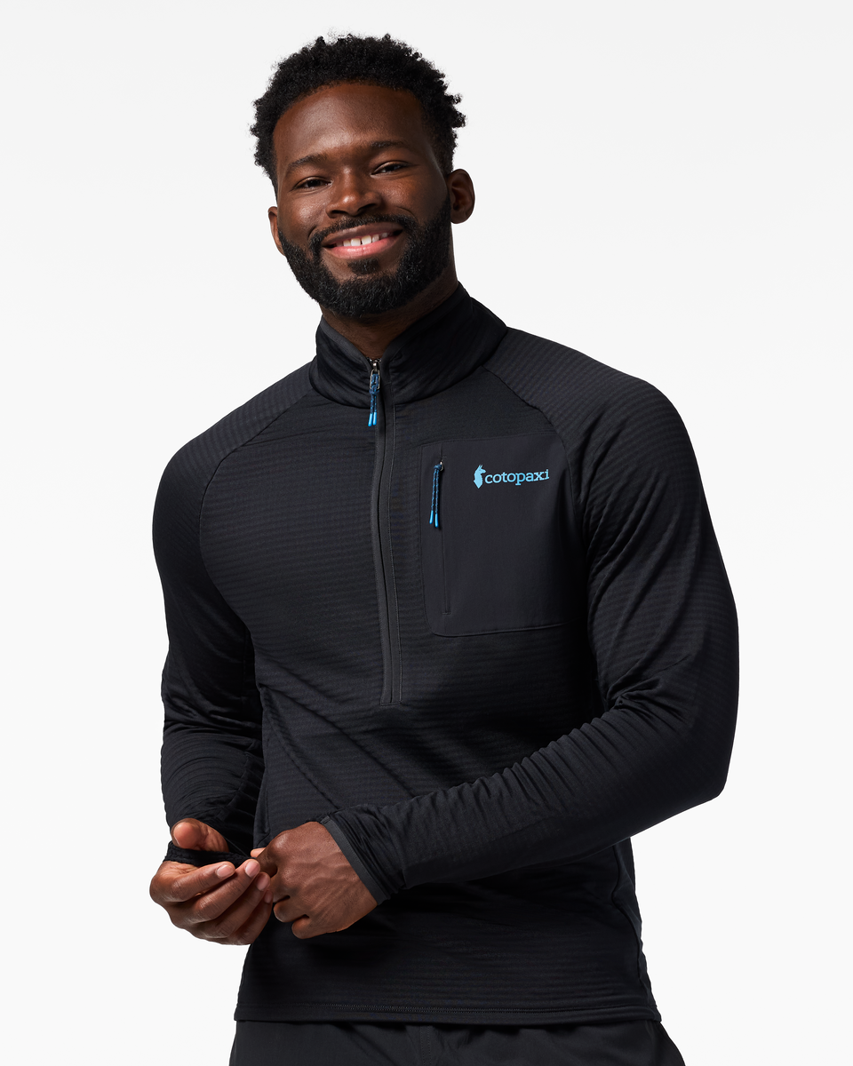 Otero Fleece Half-Zip Pullover - Men's - Cotopaxi Black - US 6800