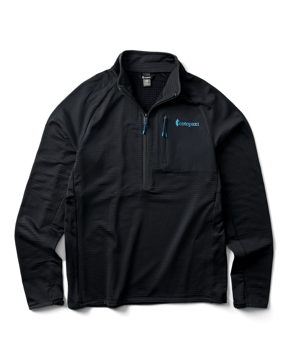 Otero Fleece Half-Zip Pullover - Men's - Cotopaxi Black - US 6800