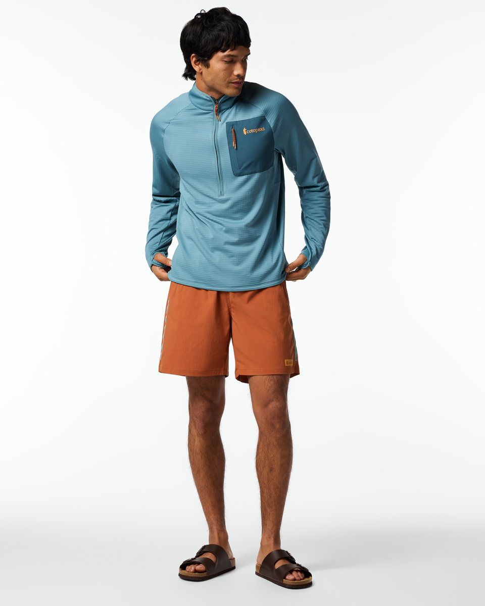 Otero Fleece Half-Zip Pullover - Men's - Everglade - US 2530