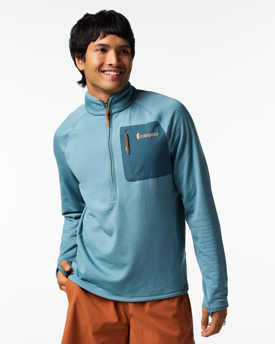 Otero Fleece Half-Zip Pullover - Men's - Everglade - US 2530