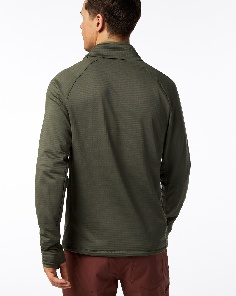 Otero Fleece Half-Zip Pullover - Men's - Fatigue - US 7374