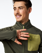 Otero Fleece Half-Zip Pullover - Men's - Fatigue - US 7374