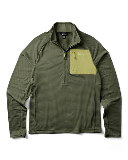 Otero Fleece Half-Zip Pullover - Men's - Fatigue - US 7374