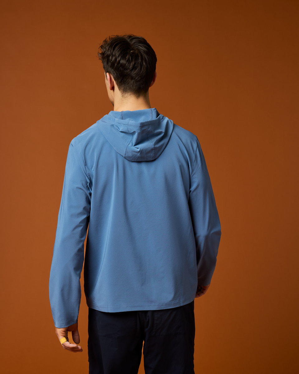 Pulso Tech Hoodie - Men's - Steel Blue - US 5699